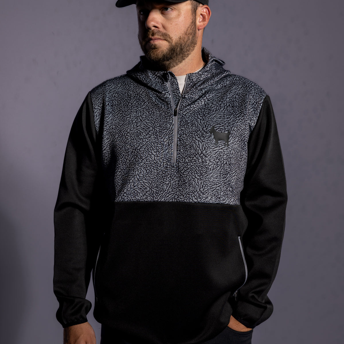 Men's Quarter Zip Hoodie