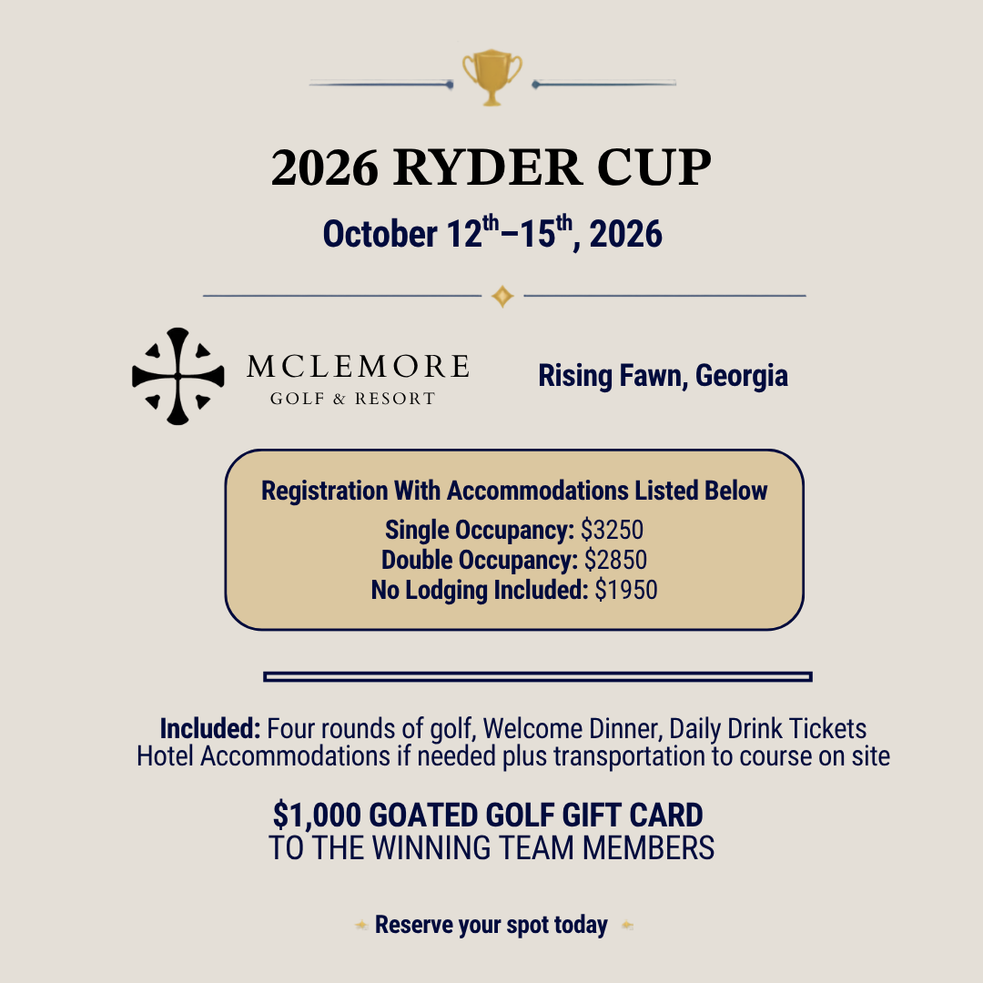 GOATED RYDERCUP 2026