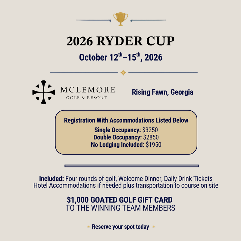 GOATED RYDERCUP 2026