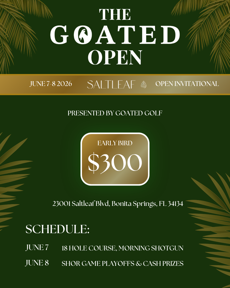 THE GOATED OPEN