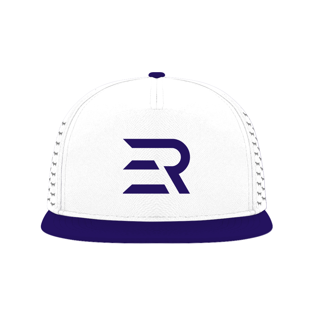 ED REED WHITE/ PURPLE HAT
