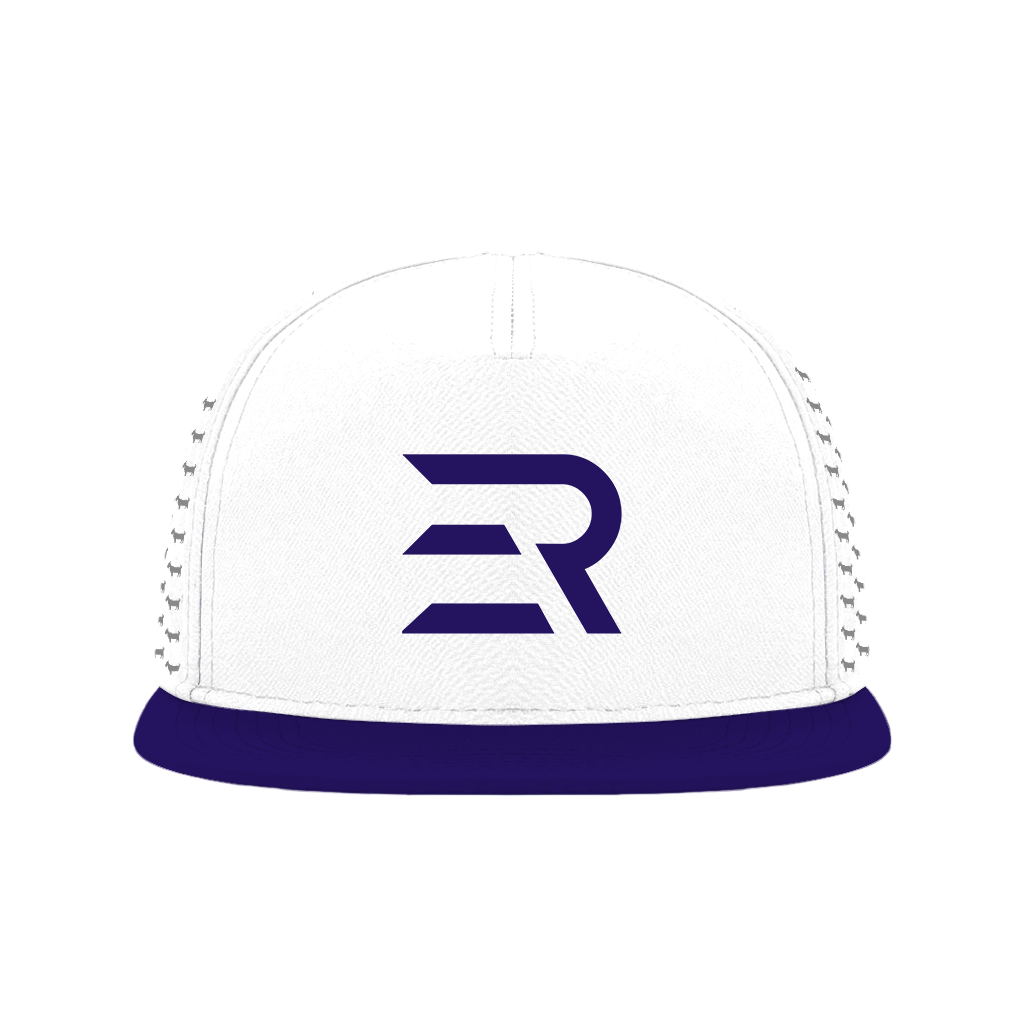 ED REED WHITE/ PURPLE HAT