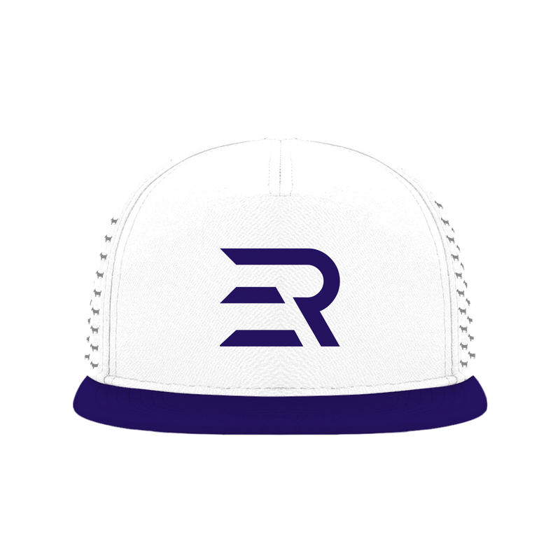 ED REED WHITE/ PURPLE HAT