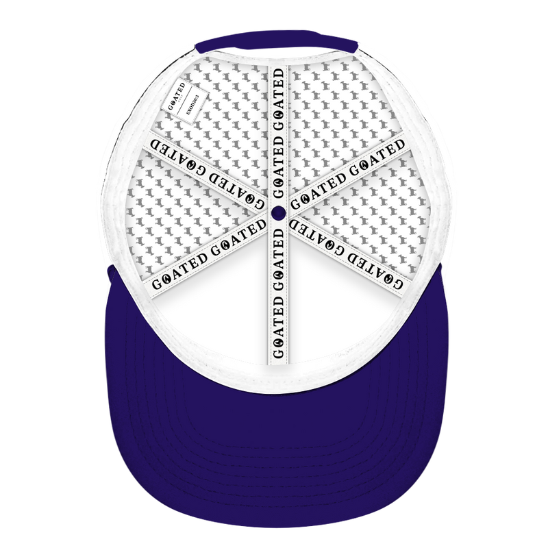 ED REED WHITE/ PURPLE HAT