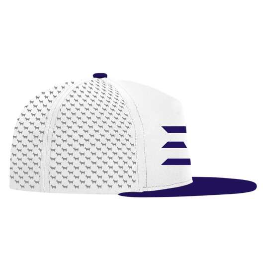 ED REED WHITE/ PURPLE HAT