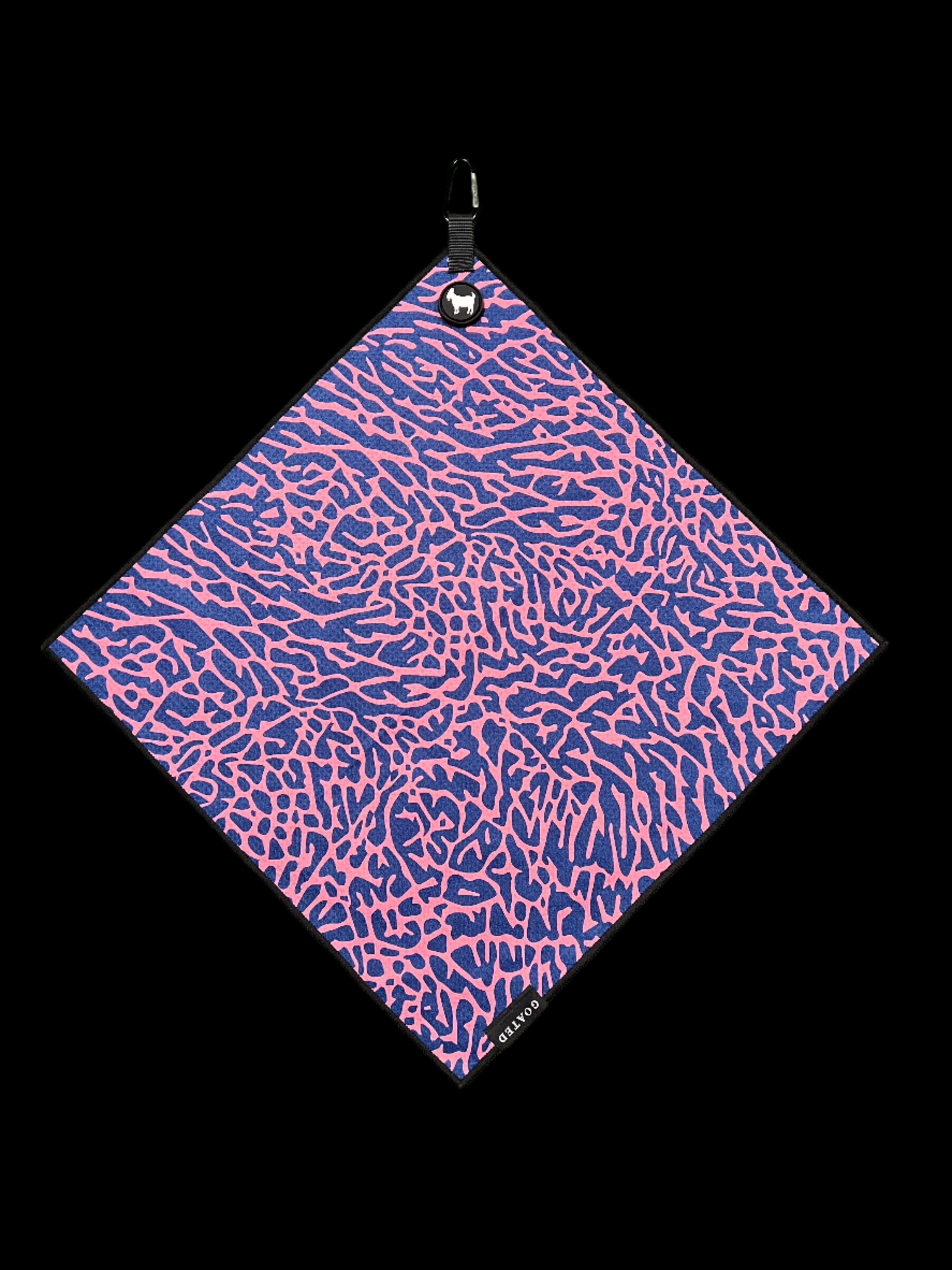 THE NAVY/PINK CEMENT GOLF TOWEL