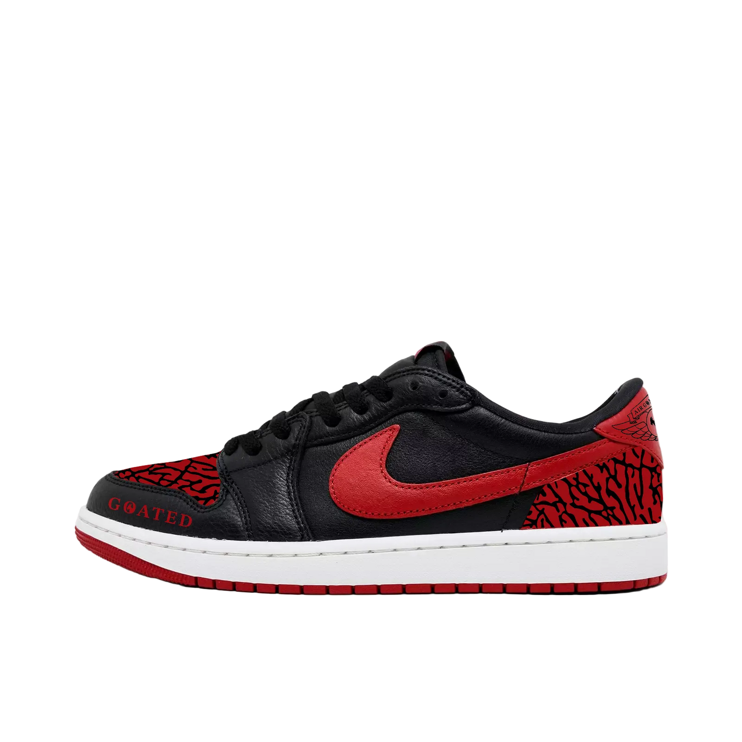 AIR GOATED 6 (CUSTOM AIR JORDAN 1 LOW)