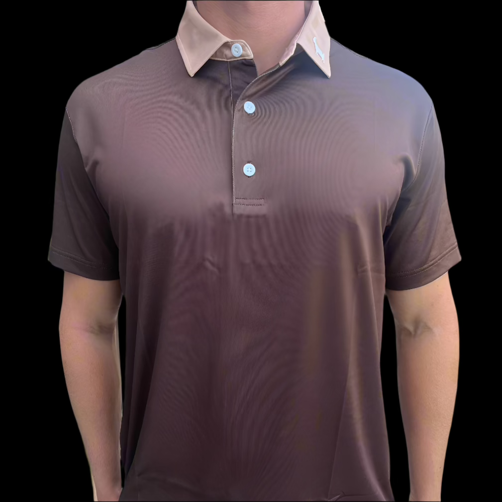 THE BROWN/TAN MEN'S POLO