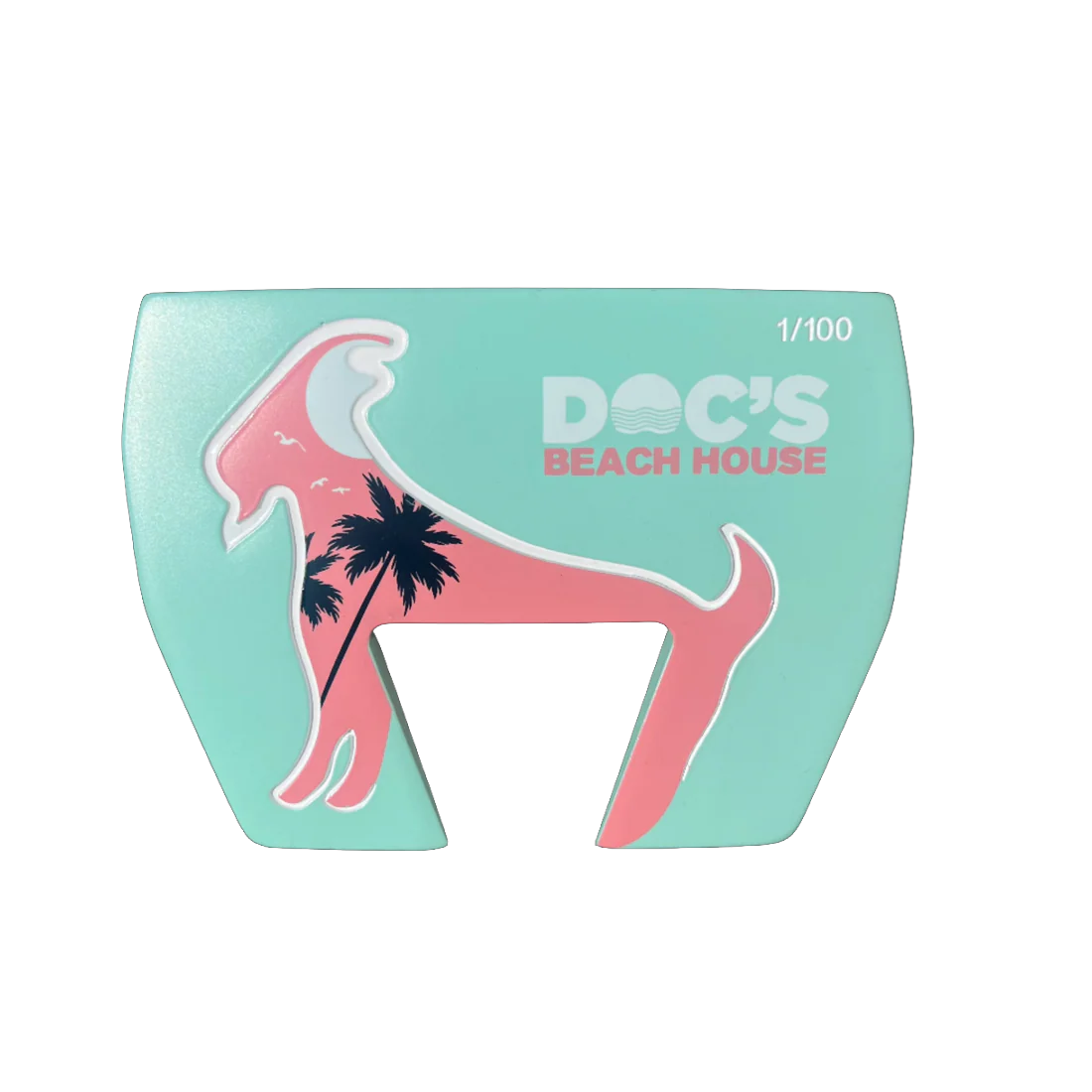 THE DOC'S BEACH HOUSE MALLET PUTTER
