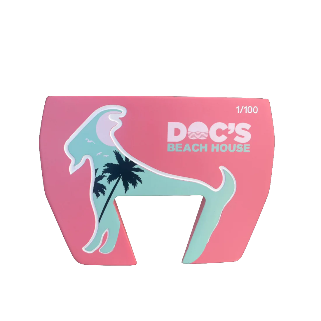 THE DOC'S BEACH HOUSE MALLET PUTTER