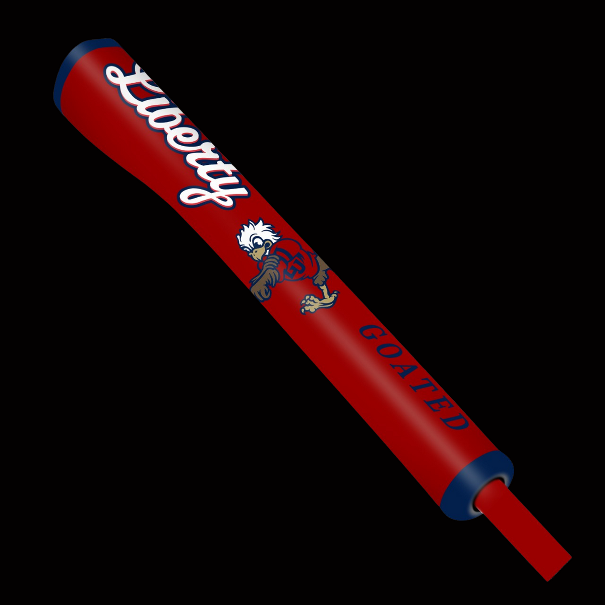 THE RED LIBERTY UNIVERSITY MALLET PUTTER