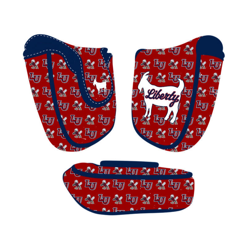 THE RED LIBERTY UNIVERSITY MALLET PUTTER