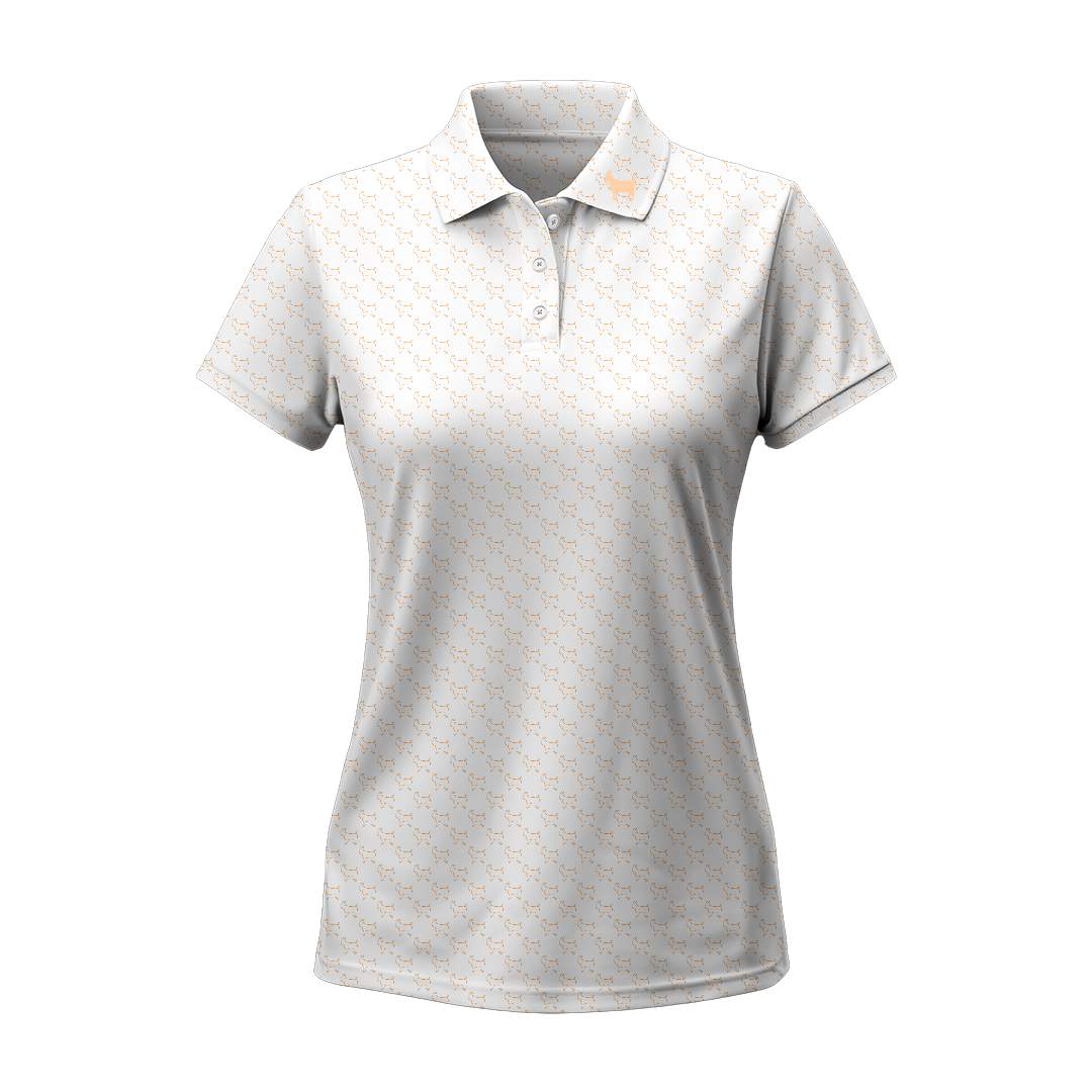 OLD FASHIONED CREAMSICLE WOMENS POLO