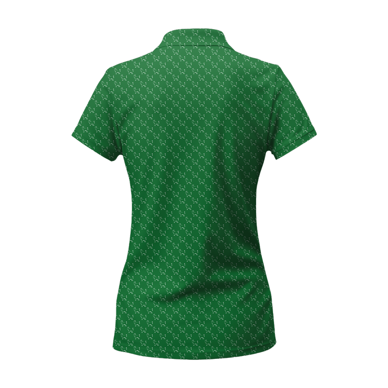 OLD FASHIONED WINTERGREEN WOMENS POLO