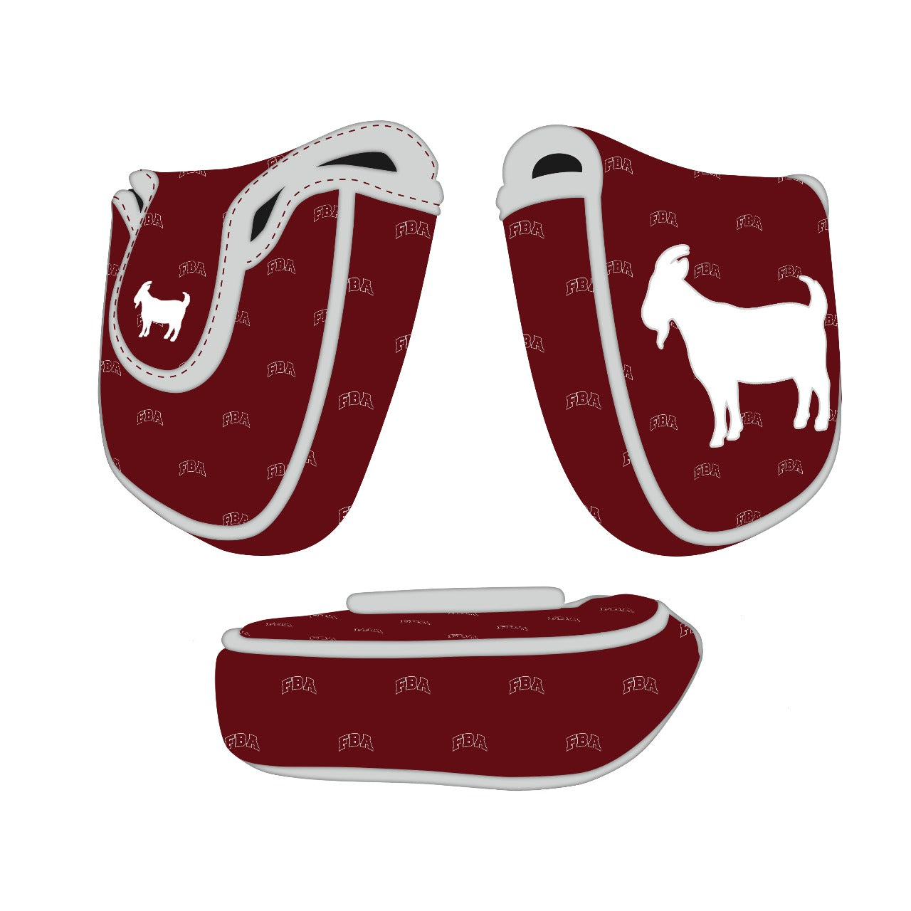 FBA MALLET HEAD COVER RED