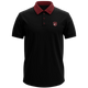 FBA Uniform POLO BLACK (RED COLLAR)