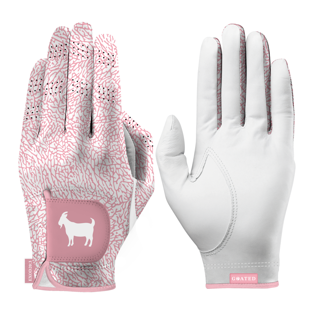 GOATED GOLF GLOVE (PINK EP)