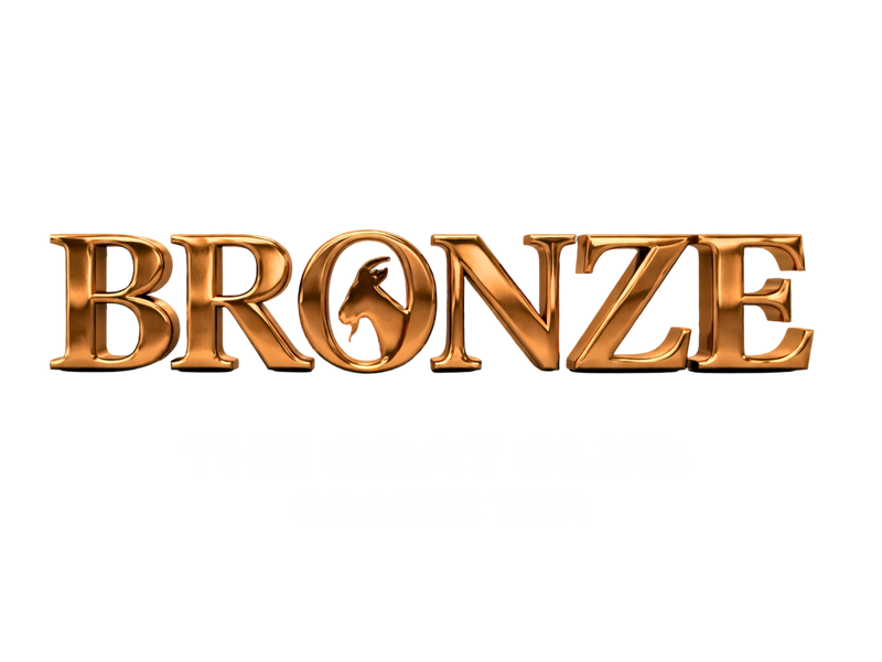 THE GOAT CLUB - BRONZE TIER