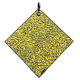 THE NAVY/YELLOW CEMENT GOLF TOWEL