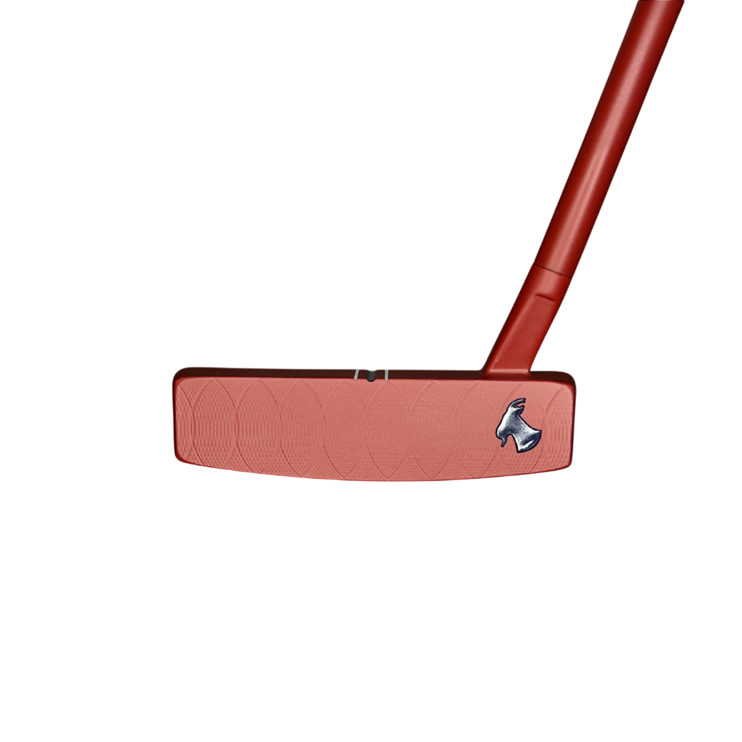 THE RED LIBERTY UNIVERSITY MALLET PUTTER