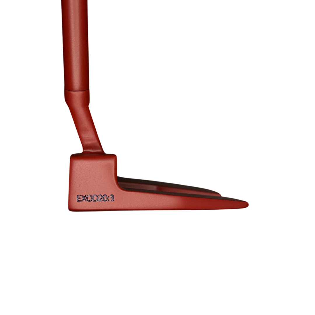 THE RED LIBERTY UNIVERSITY MALLET PUTTER