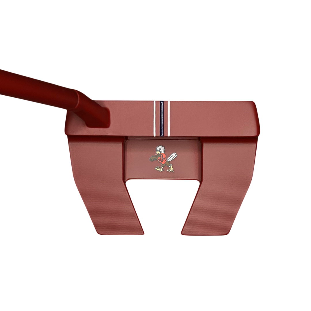THE RED LIBERTY UNIVERSITY MALLET PUTTER