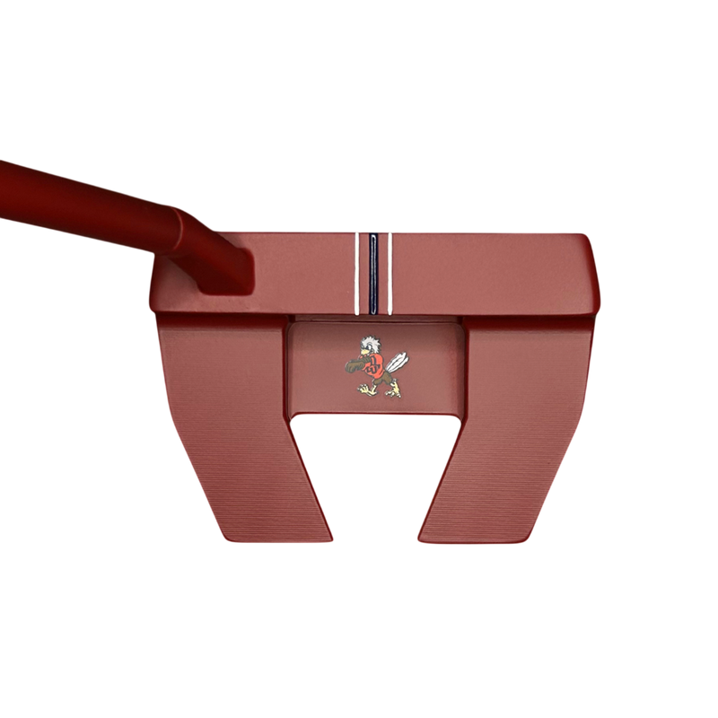 THE RED LIBERTY UNIVERSITY MALLET PUTTER