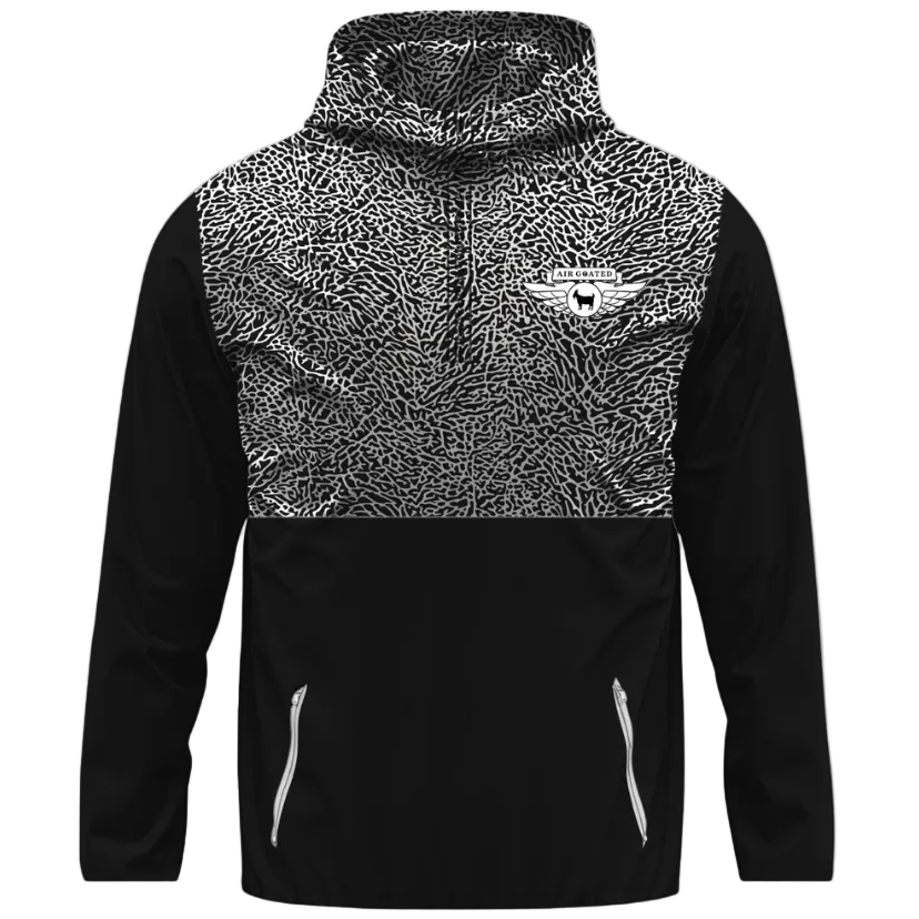 AIR GOATED 2 QUARTER ZIP HOODIE