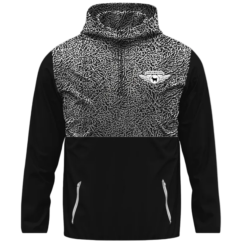 AIR GOATED 2 QUARTER ZIP HOODIE