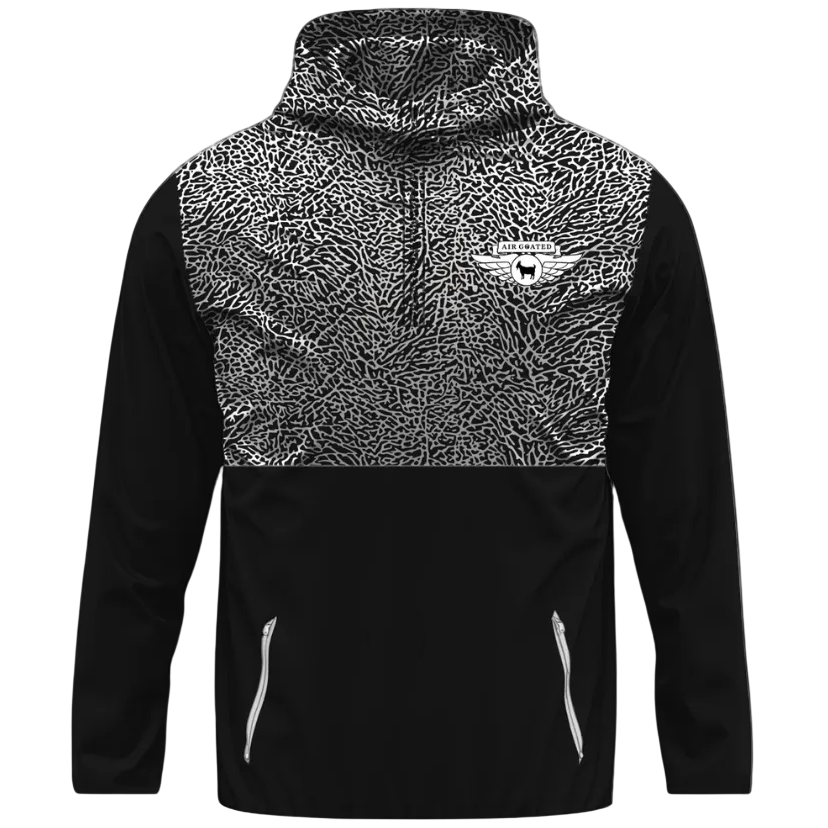 AIR GOATED 2 QUARTER ZIP HOODIE