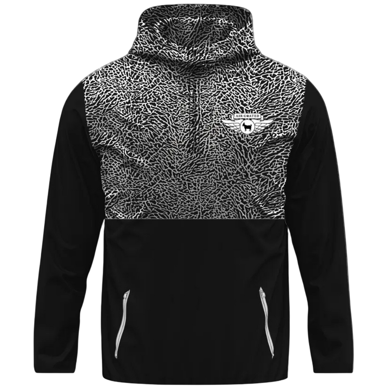 AIR GOATED 2 QUARTER ZIP HOODIE