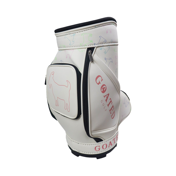 THE GOATED DEN CADDY - WHITE – GOATED GOLF