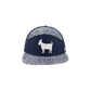 NAVY EP 6-PANNEL GOAT GOLF HAT