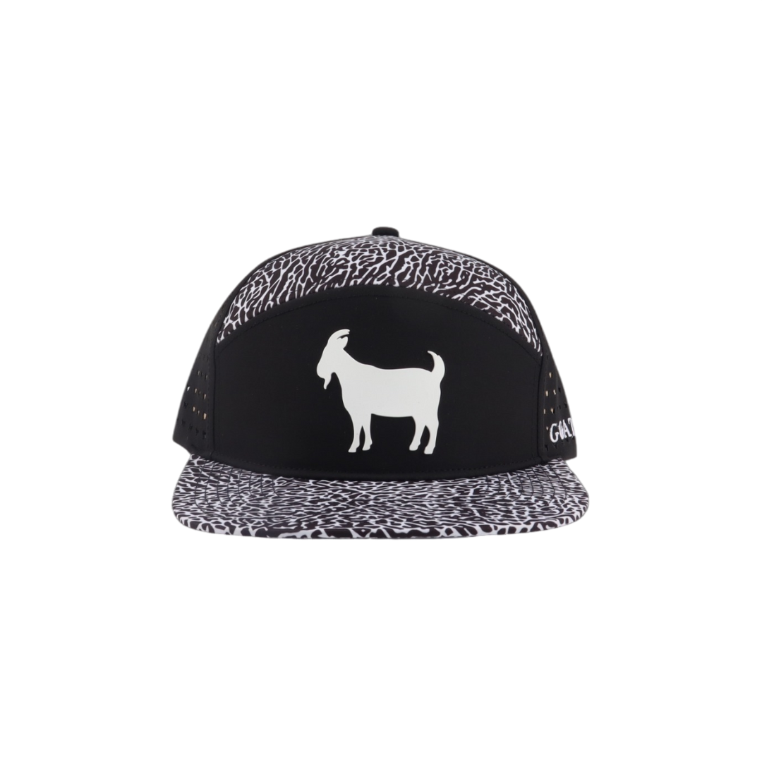 BLACK EP 6-PANNEL GOAT GOLF HAT