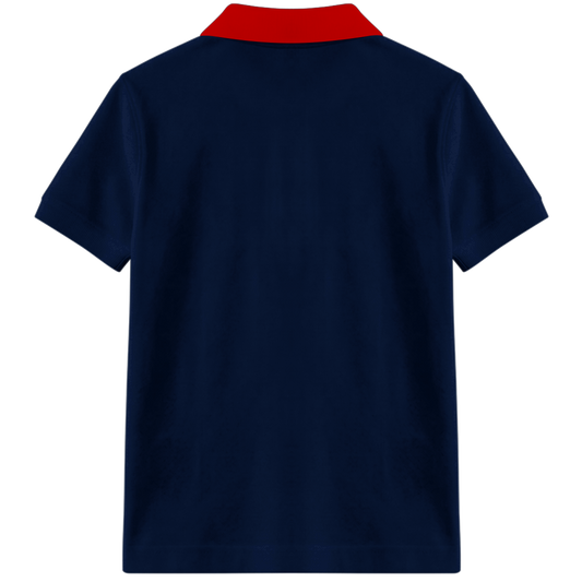 THE BLUE/RED YOUTH POLO