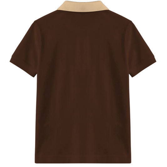 THE BROWN/TAN YOUTH POLO