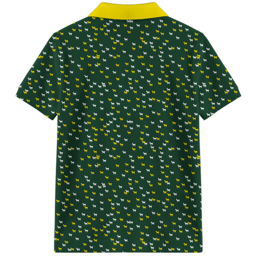 THE MAJOR GREEN DANCING GOATS YOUTH POLO