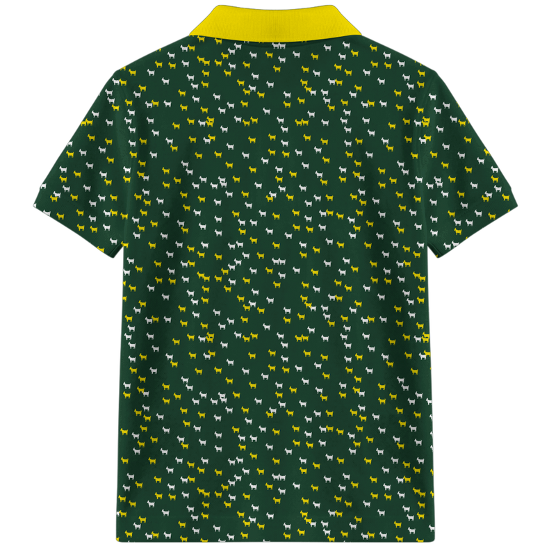 THE MAJOR GREEN DANCING GOATS YOUTH POLO