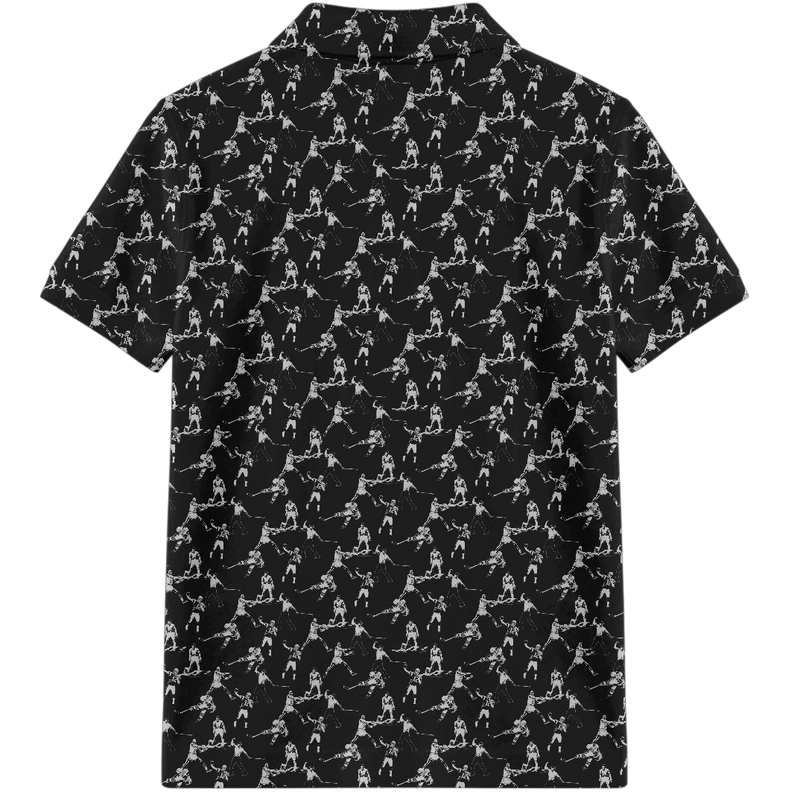 THE BLACK ICONS YOUTH POLO