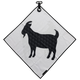 BIG GOAT TOWEL WHITE