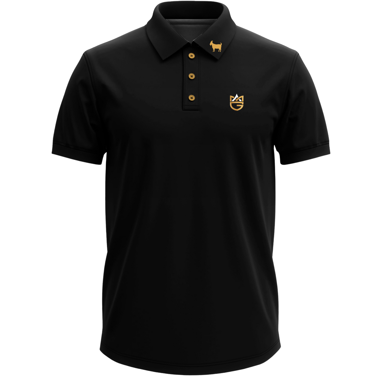 MYRON GOLDEN POLO (BLACKOUT) (PRE-ORDER)
