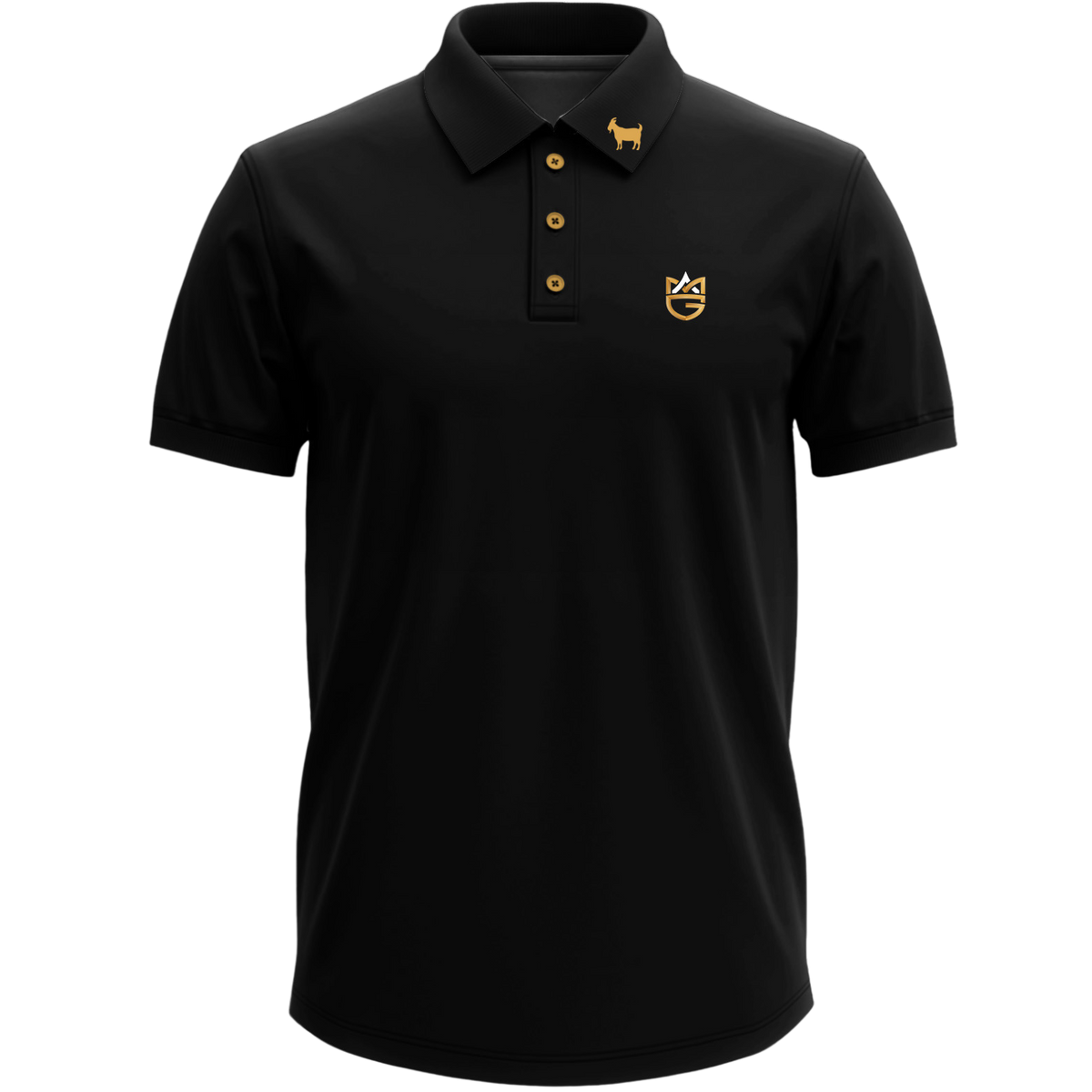MYRON GOLDEN POLO (BLACKOUT) (PRE-ORDER)