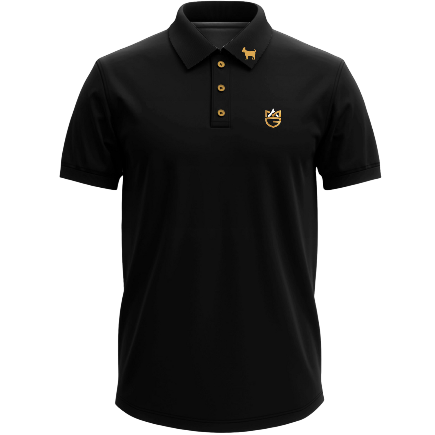MYRON GOLDEN POLO (BLACKOUT) (PRE-ORDER)