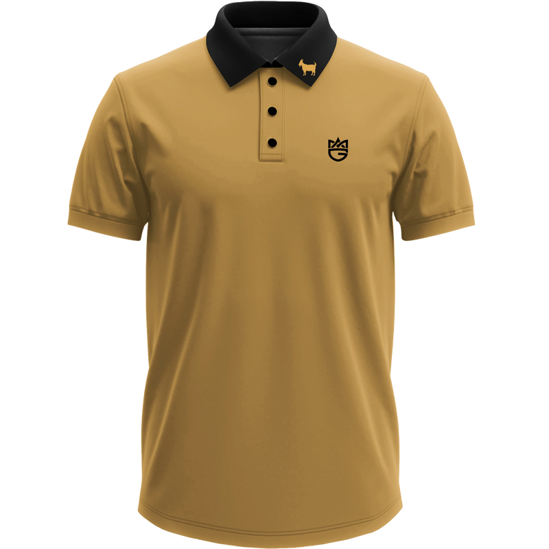 MYRON GOLDEN POLO (GOLD) (PRE-ORDER)