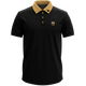MYRON GOLDEN POLO (BLACK/GOLD COLLAR) (PRE-ORDER)
