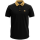MYRON GOLDEN POLO (BLACK/GOLD COLLAR) (PRE-ORDER)