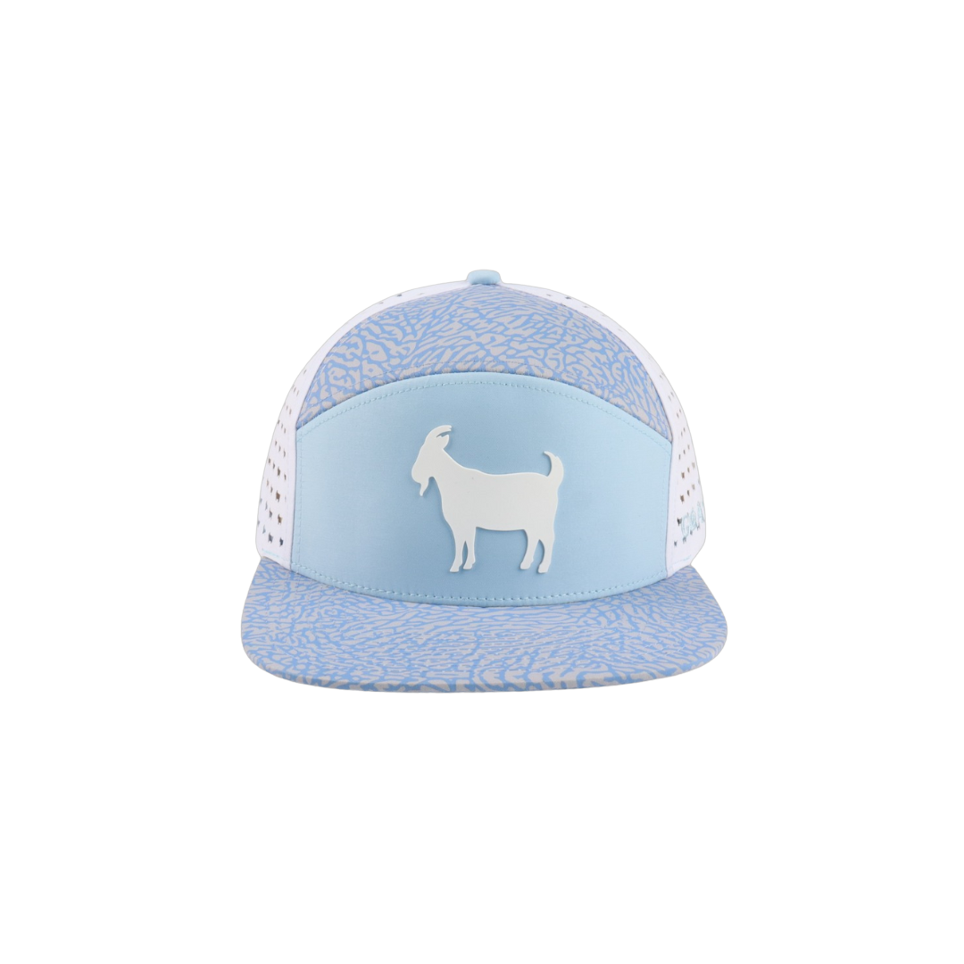 LITE BLUE EP 6-PANNEL GOAT GOLF HAT
