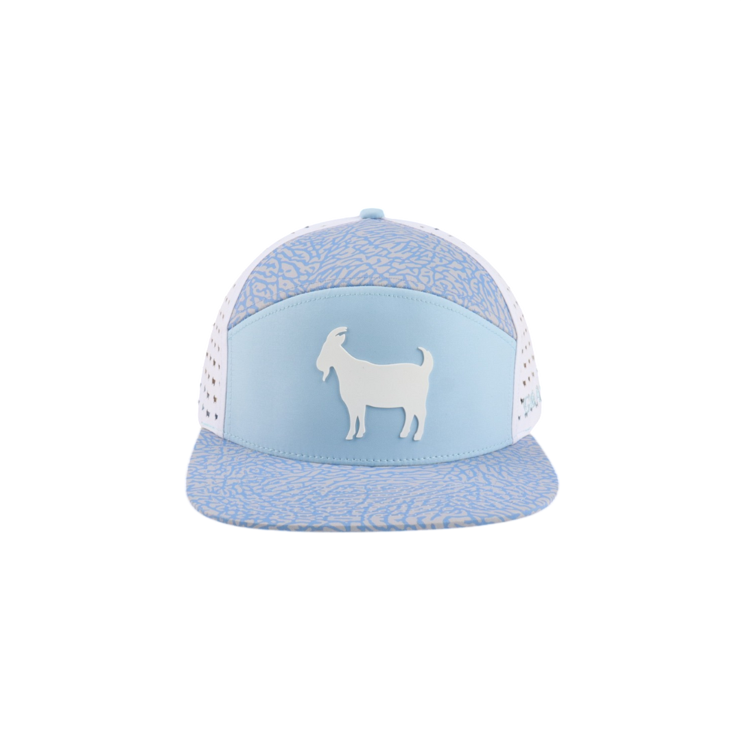LITE BLUE EP 6-PANNEL GOAT GOLF HAT