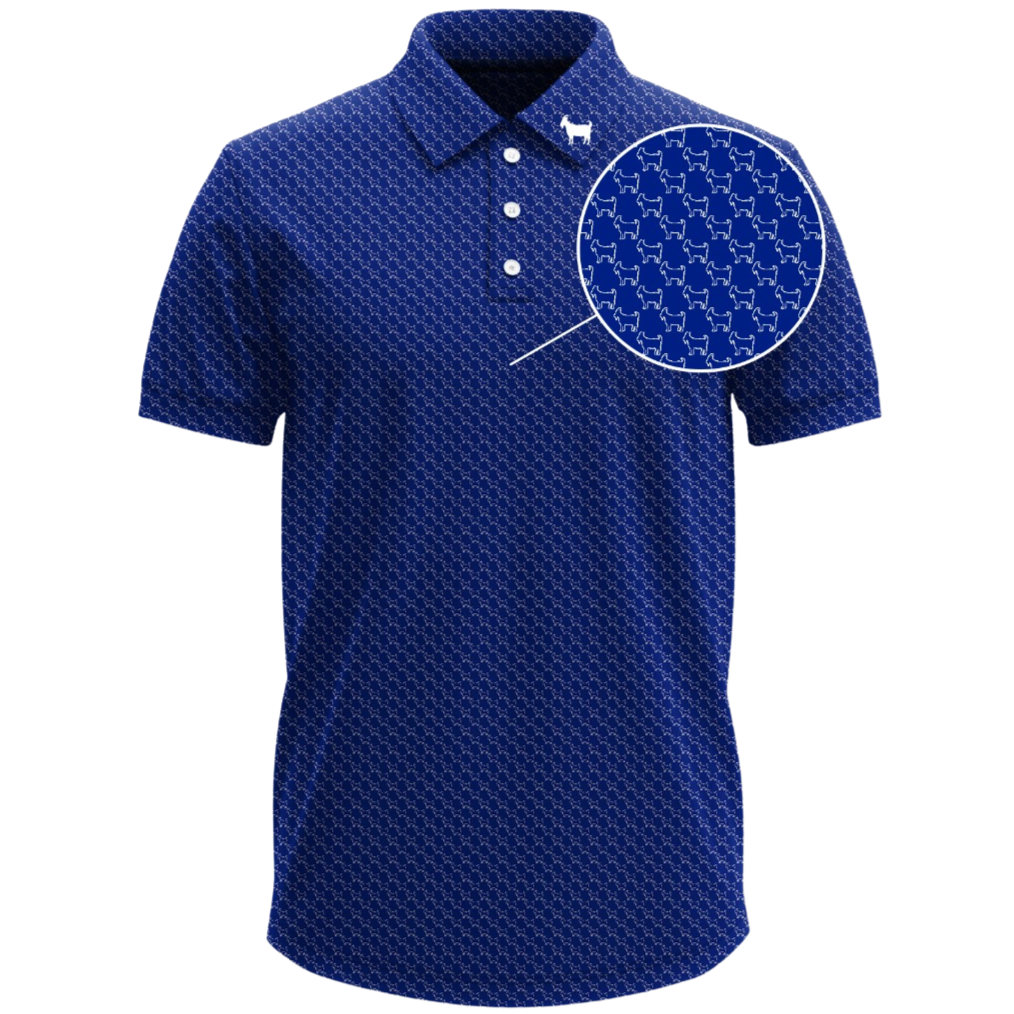 THE OLD FASHIONED BLUE POLO