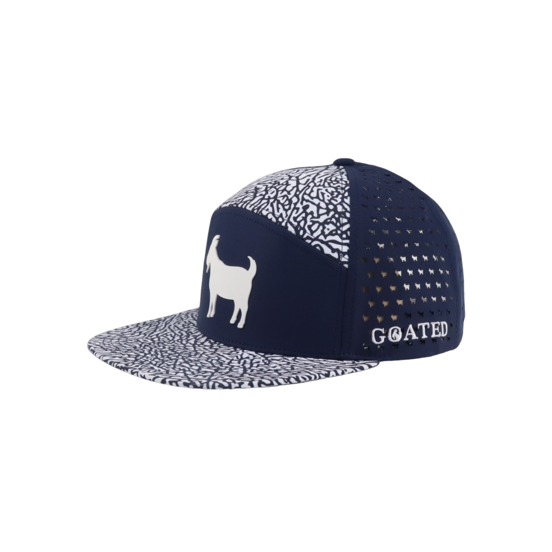 NAVY EP 6-PANNEL GOAT GOLF HAT